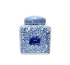 Dynasty Chinoiserie Blue and White Ginger Jar