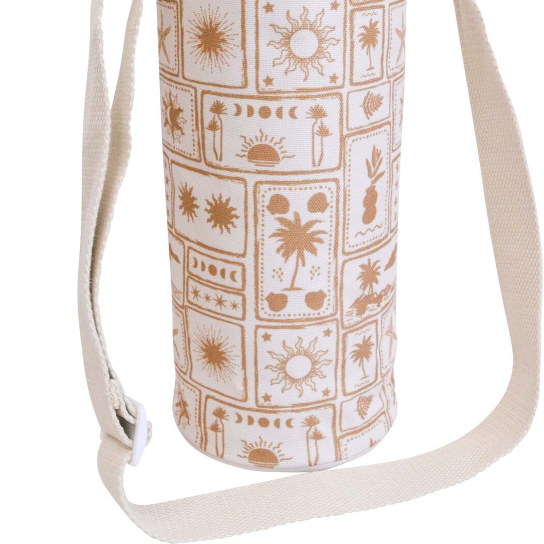 Postcard Single Wine Bottle Bag