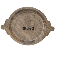 Bleached Vintage Indian Parat Plate