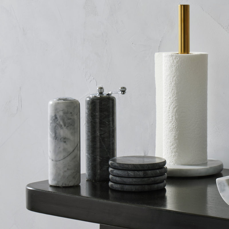 Marble Salt and Pepper Mill Set