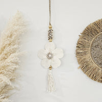 Chantilly Boho Petal Wall Necklace | Natural