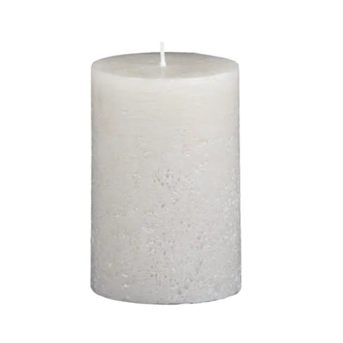 Textured Pillar Candle | Unscented