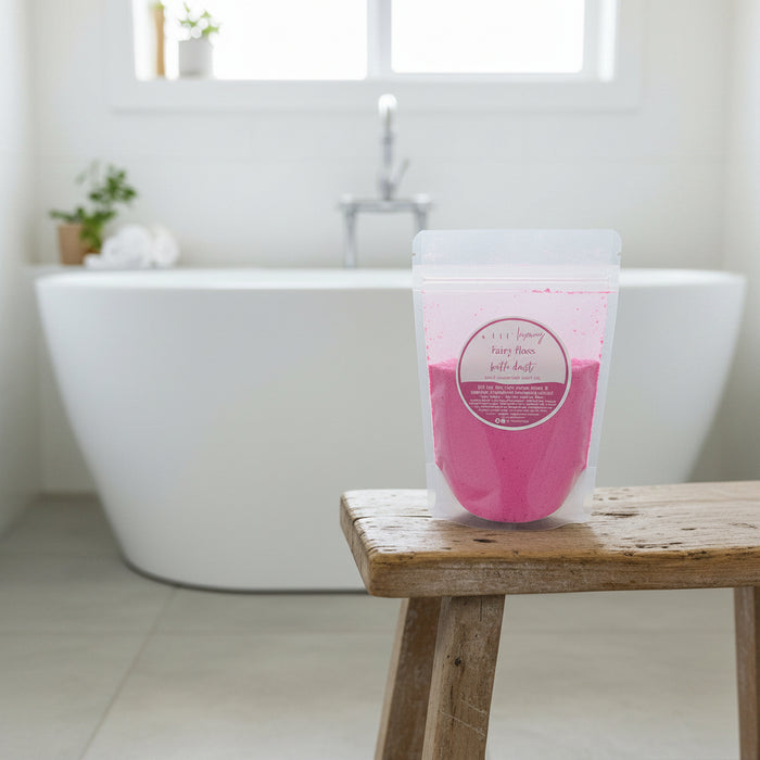 Pouch of Fiary Floss Bath Dust