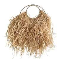 Bronte Raffia Double Hoop Wall Hanging