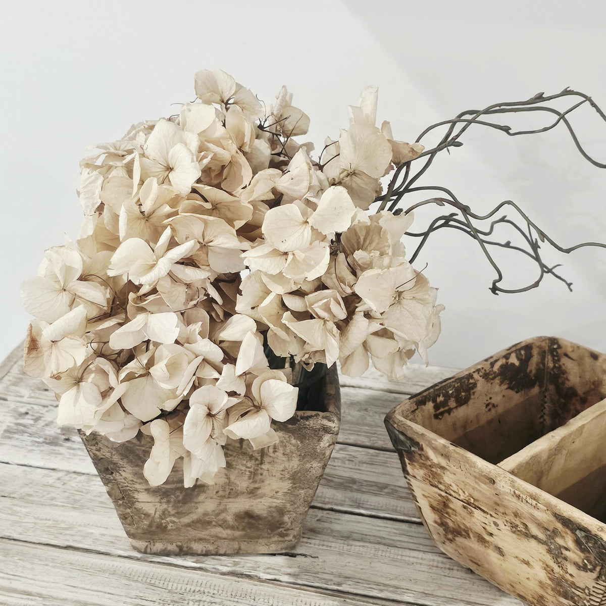 Vintage Wooden Rice Measure