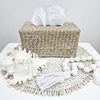 Seaside Whitewash Tissue Box Rectangle