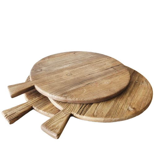 Reclaimed Elm Board | Round