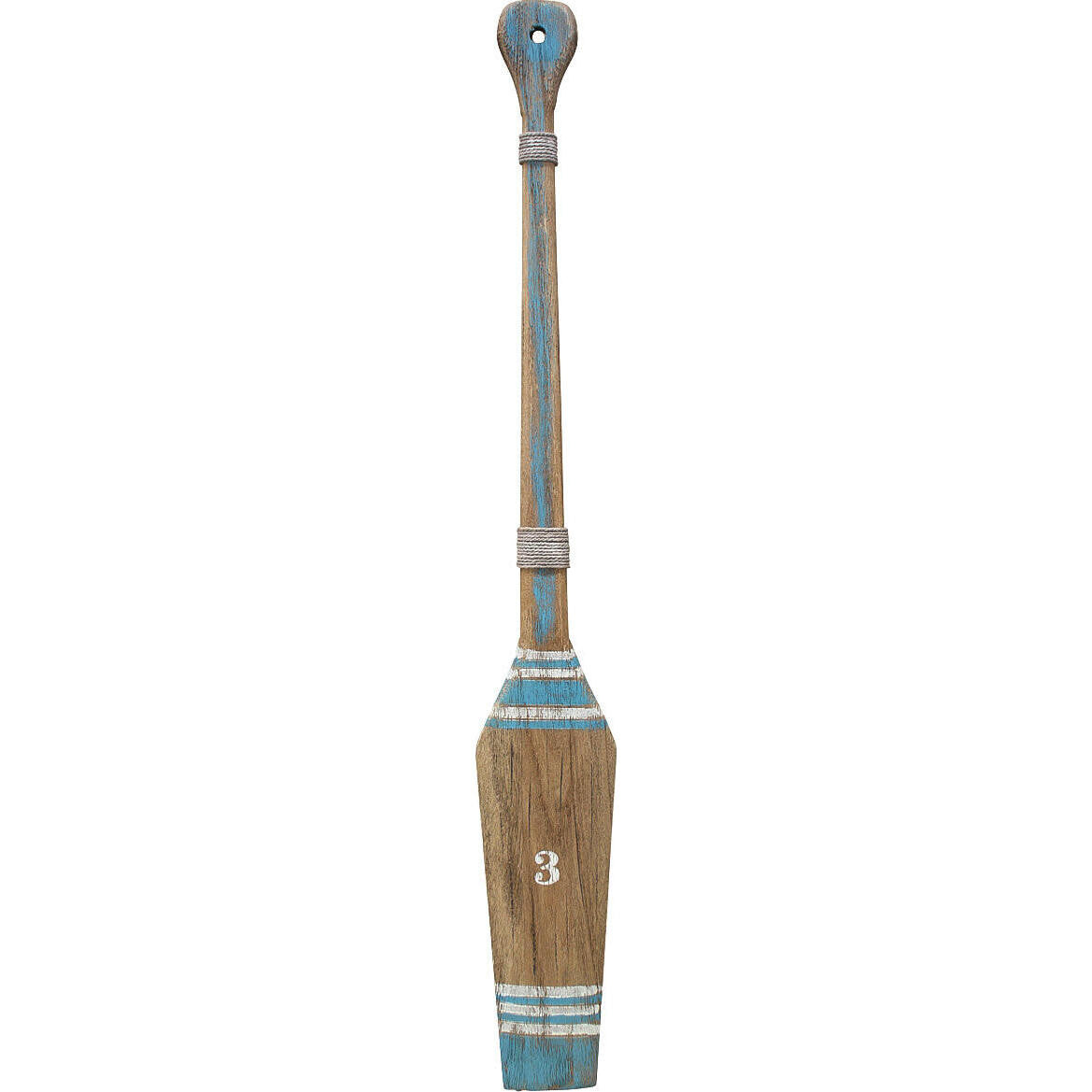 Reclaimed Wooden Oar | Blue #3