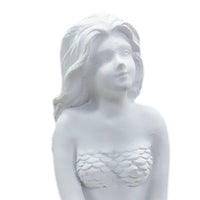 White Mermaid Sculpture