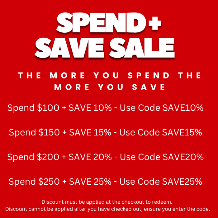 Spend + Save Sale.
