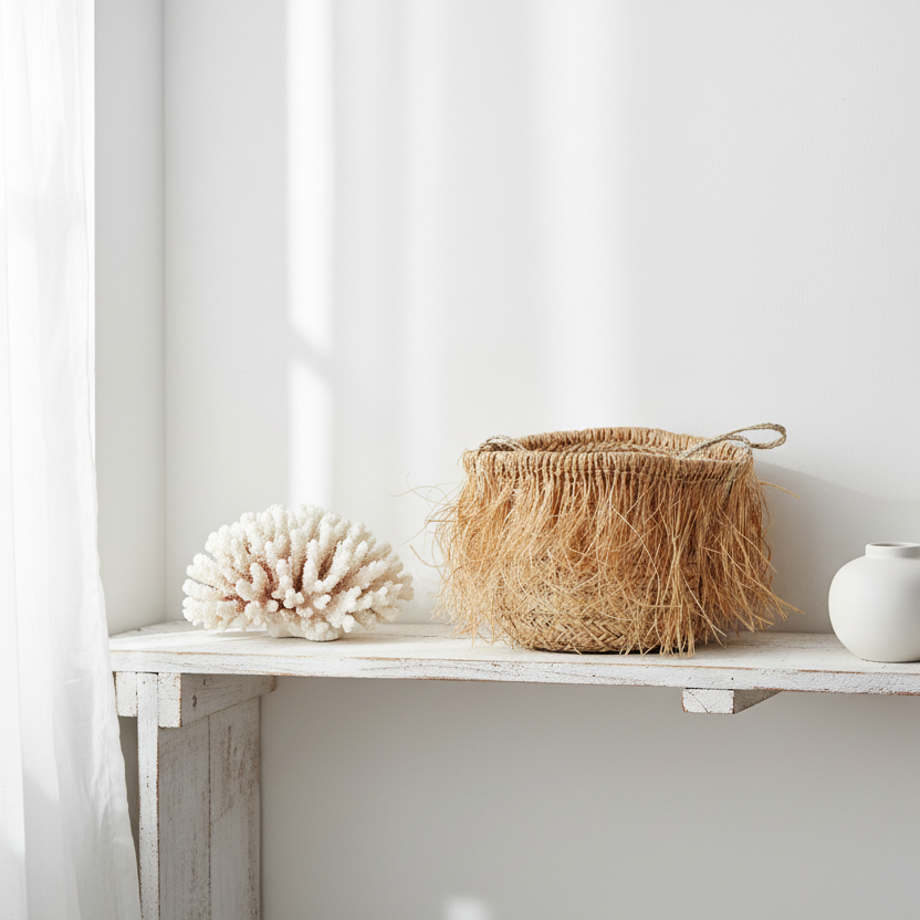 Seagrass_Basket for coastal homes