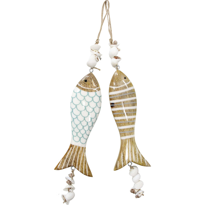 Wooden Hanging Fish
