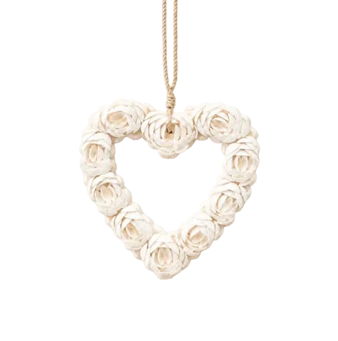Handmade Balinese Shell Heart