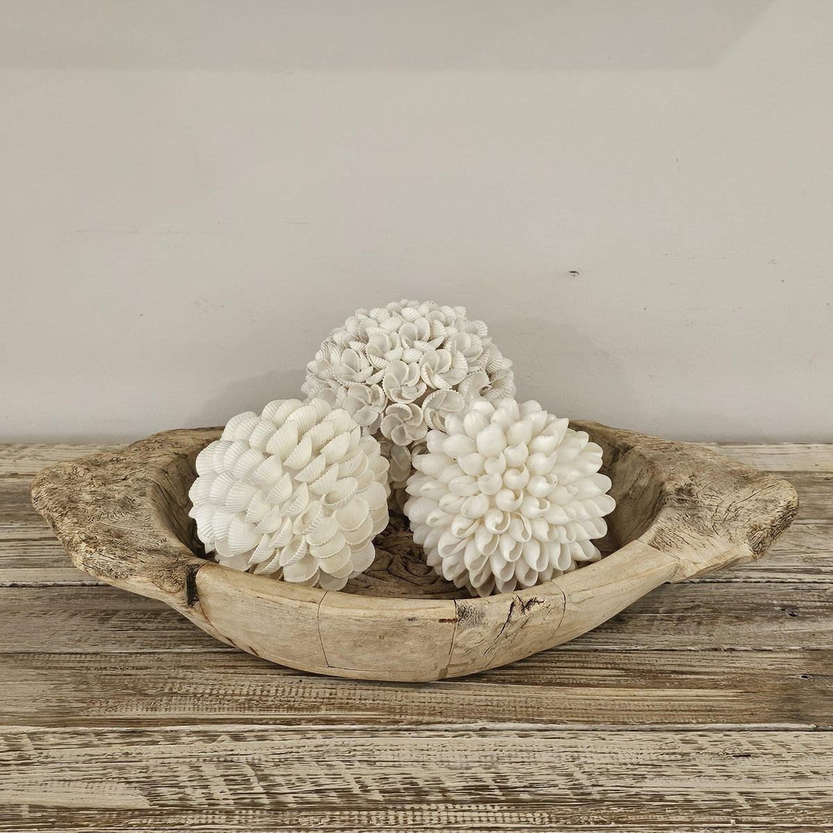 Waikiki Shell Ball | Clamrose White