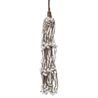Shoreline Shell Wall Necklace | Tassel