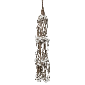 Shoreline Shell Wall Necklace | Tassel