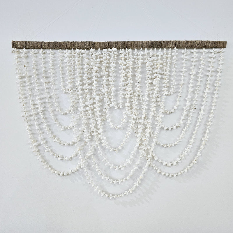 Solstice Shell Waterfall Wall Hanging.