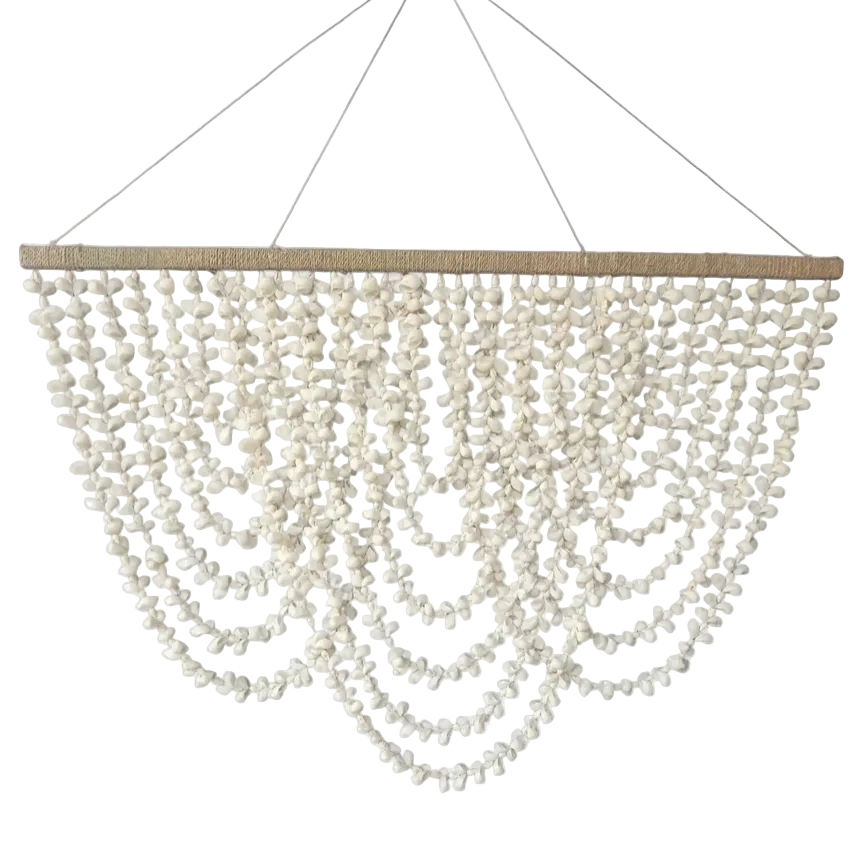 Solstice Shell Waterfall Wall Hanging