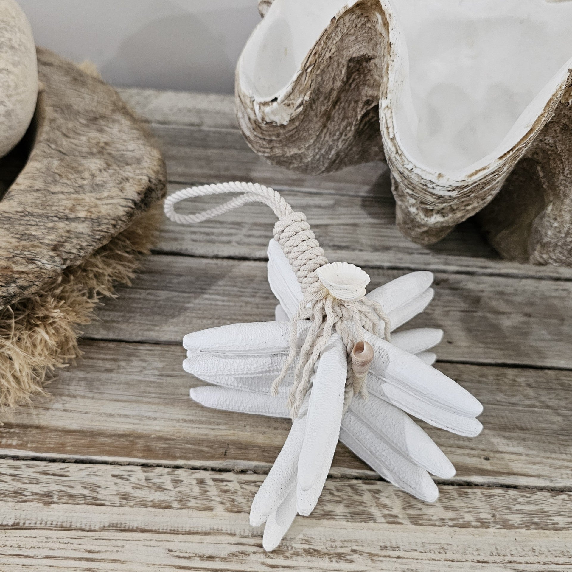 White Star Fish Stack - Luxe Coastal Home