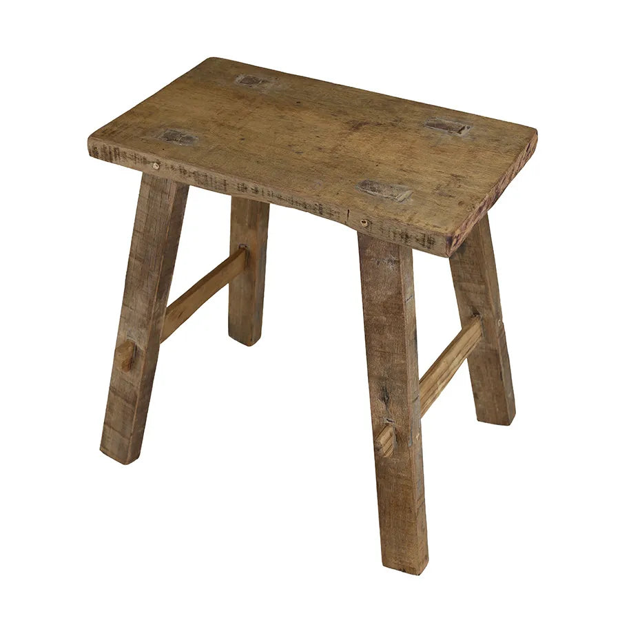 Recycled Teak Workers Stool