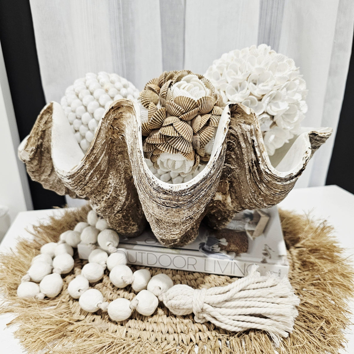 Artificial Giant 
Clam Shell