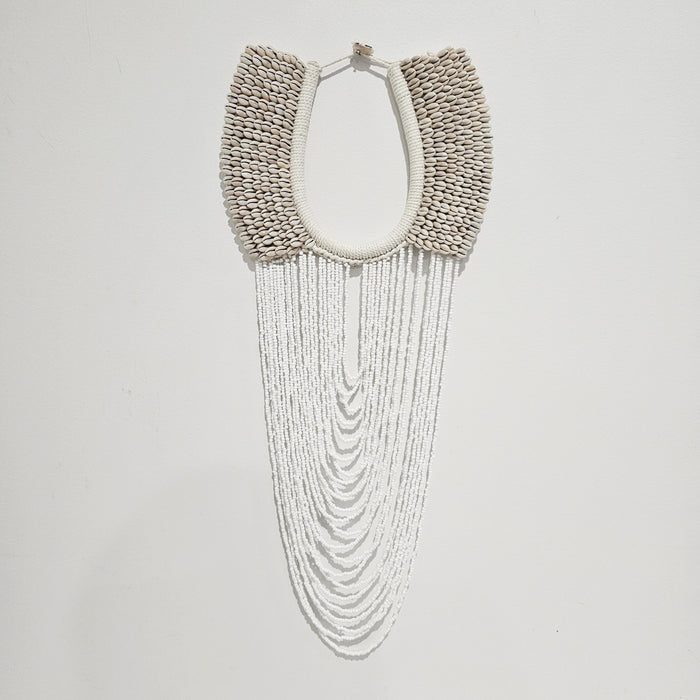 Talia Shell and Bead Wall Hanging | Sand