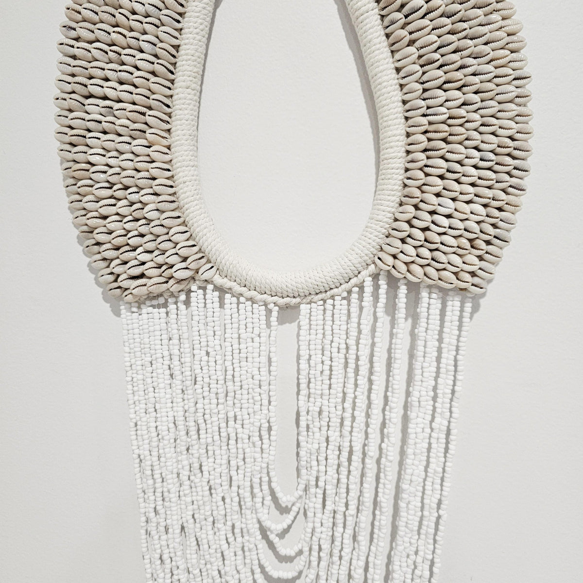 Talia Shell and Bead Wall Hanging | Sand