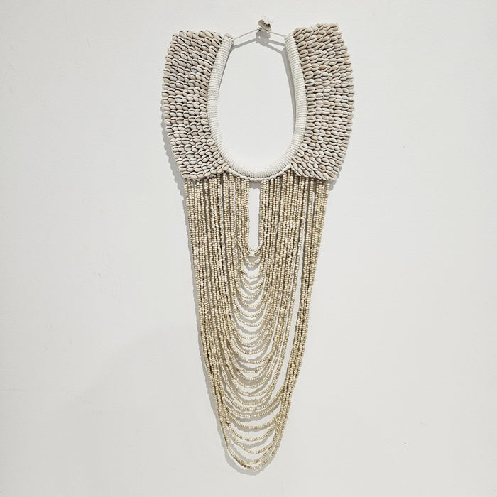 Talia Shell and Bead Wall Hanging | Sand
