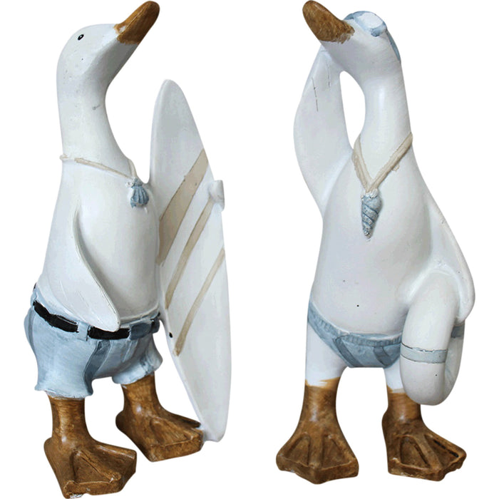 Bro Surfing Duck Set of 2