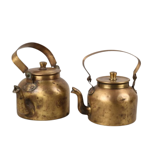 VINTAGE TEA POT BRASS
