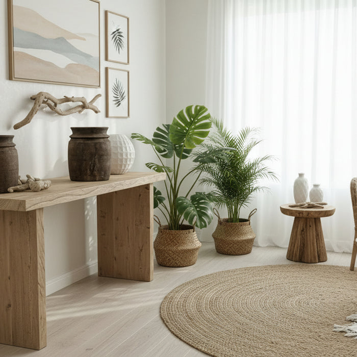 Vintage Indian Water Pot decorative rustic unique decor for australian coastal beach house interiors