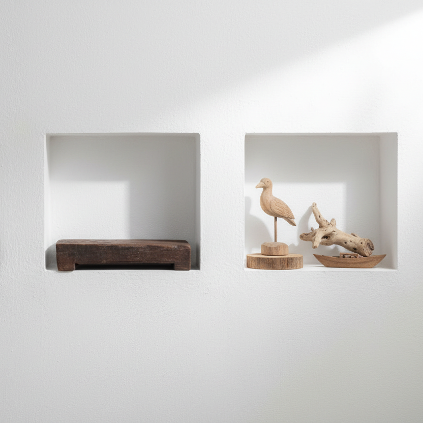 Vintage_Indian_Wooden_Bajot Chakola Stand for coastal australian homes