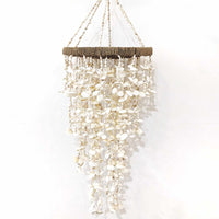 Summer White Shell Chandelier