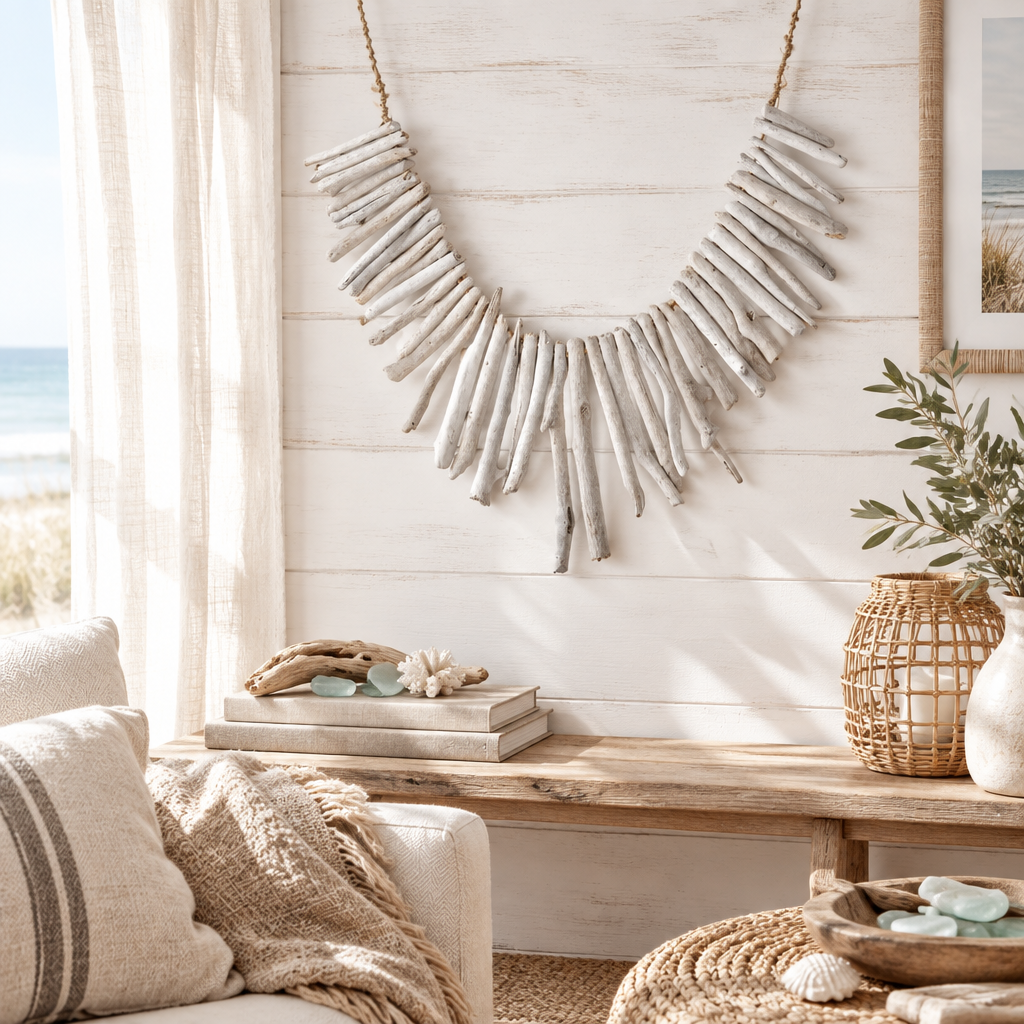 Saltwashed Driftwood Garland