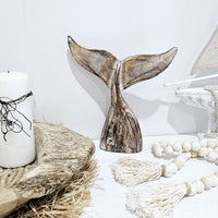 Swaying Whale Tail | Natural 25 cm.