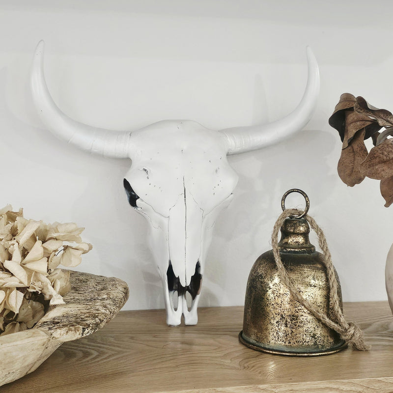 Boho Cow Skull | 30 cm