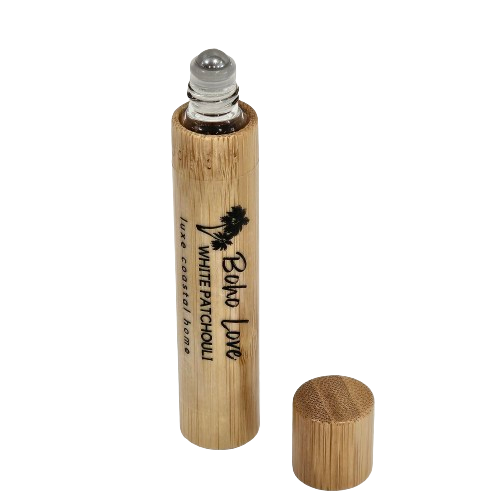 Boho Love White Patchouli Perfume Roller.