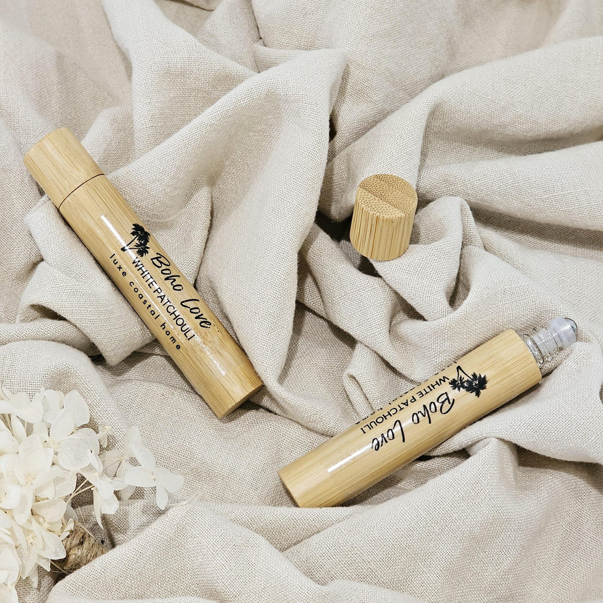 Boho Love White Patchouli Perfume Roller.