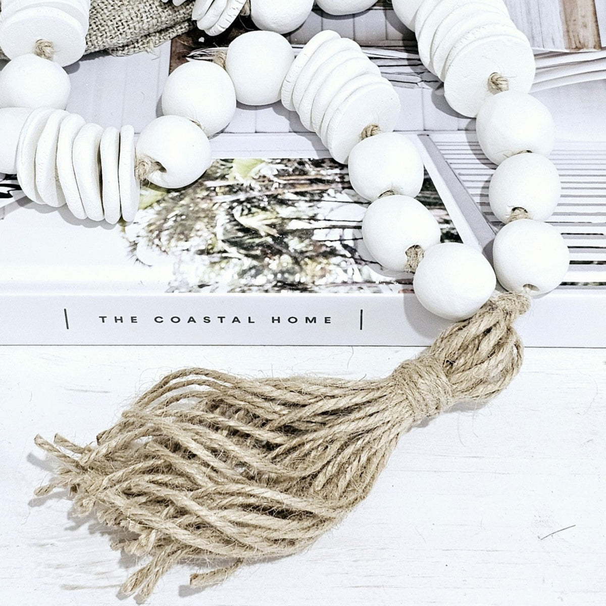 Kirra Clay Bead Tassel