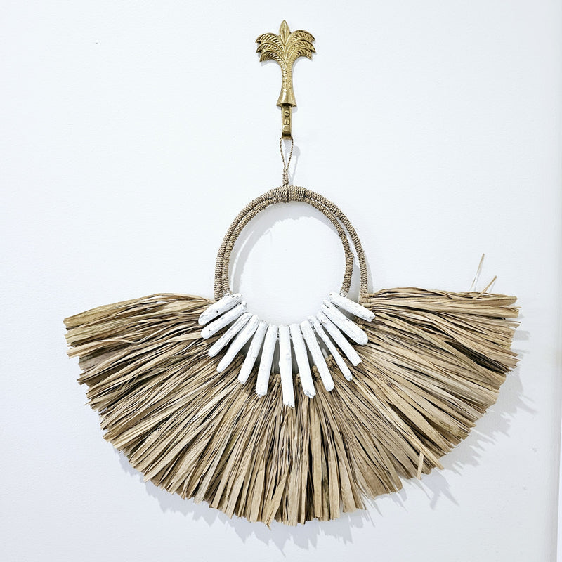 Whitehaven Seagrass and Driftwood Wall Hanging