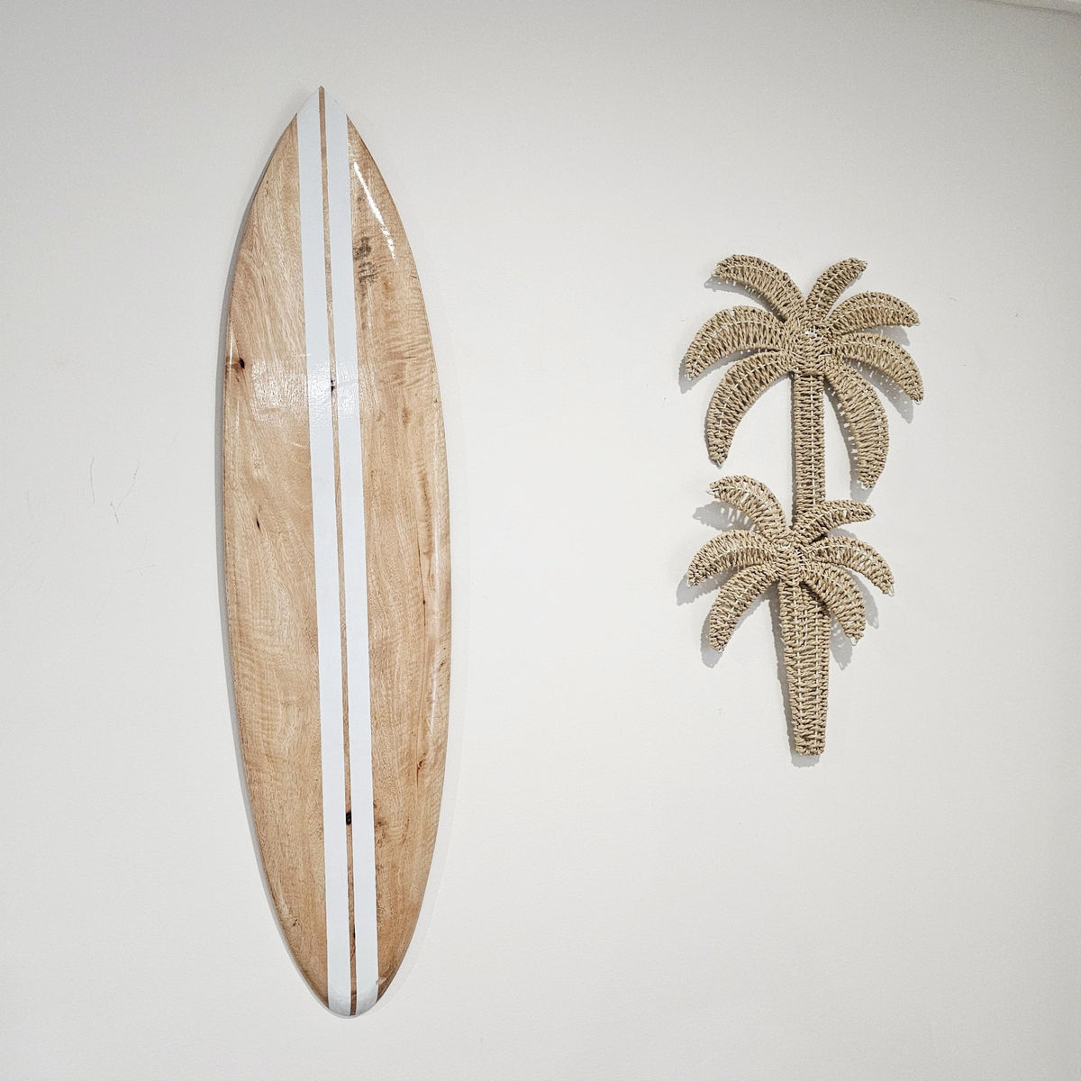 Bahamas Woven Palm Tree Wall Hanging