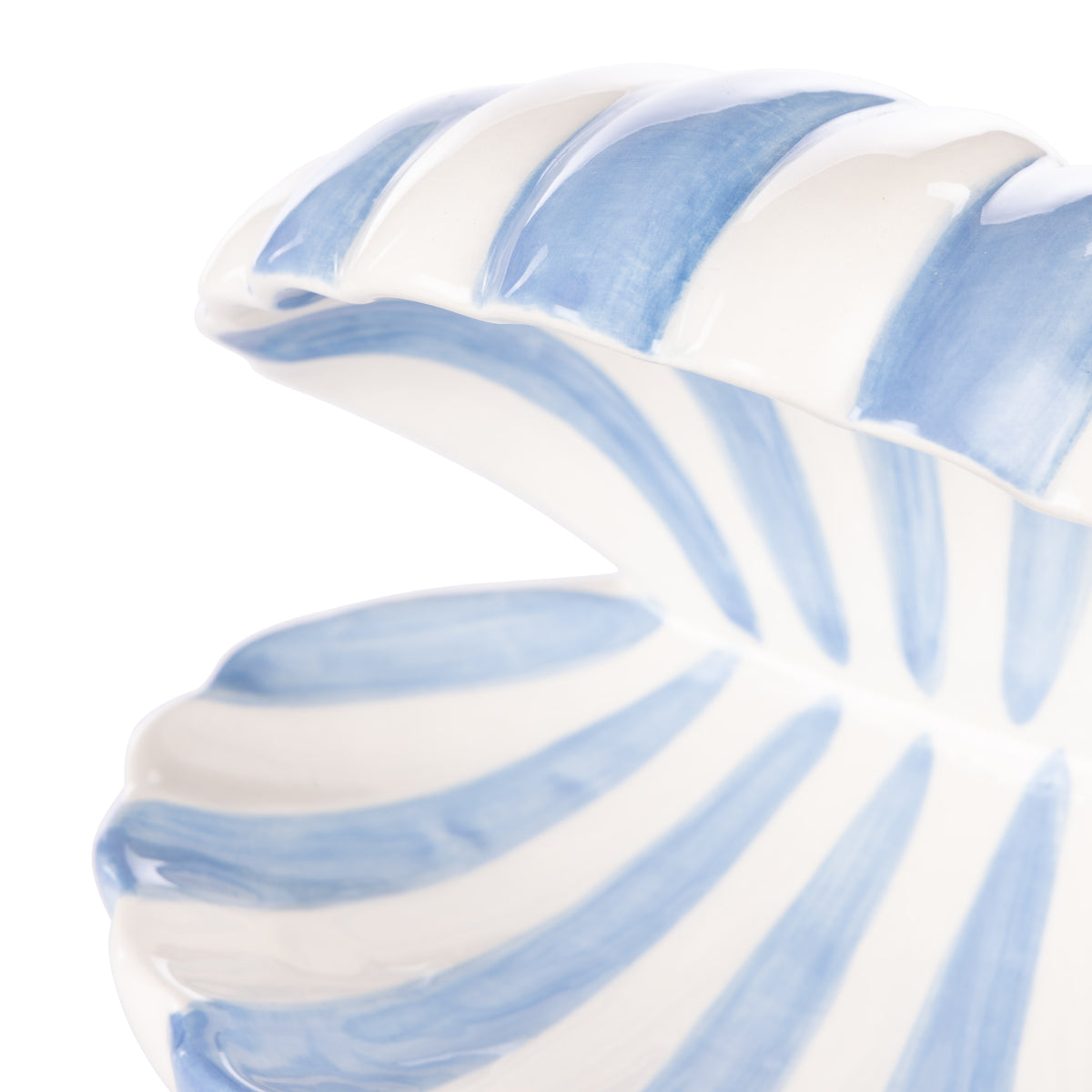 Azure Clam Shell Trinket Tray