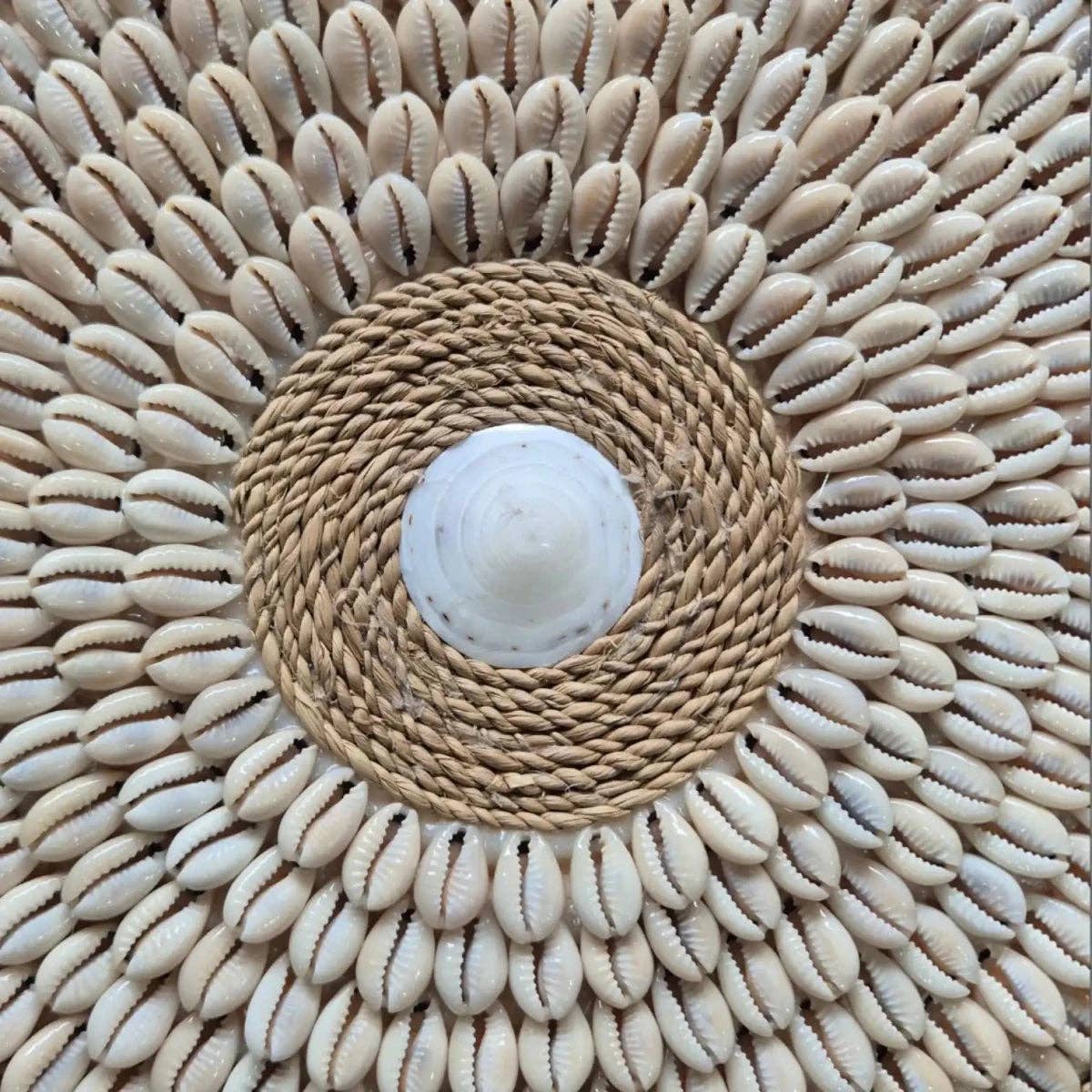 Tulum Cowrie Shell Juju Wall Hanging