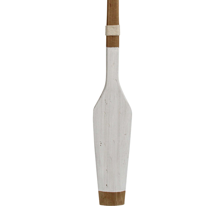 Hamptons Wooden Oar Set of 2 | White