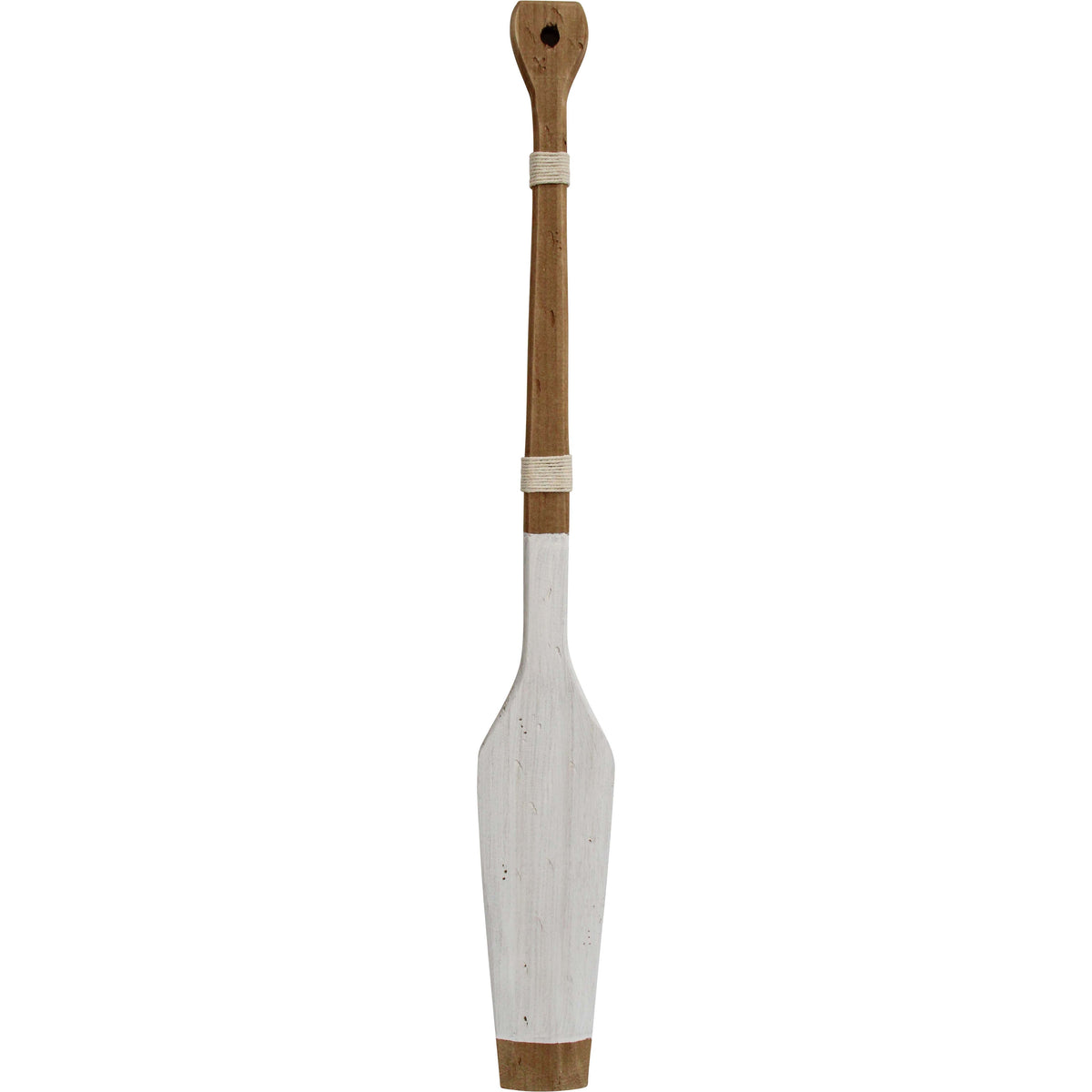 Reclaimed Wooden Oar | White