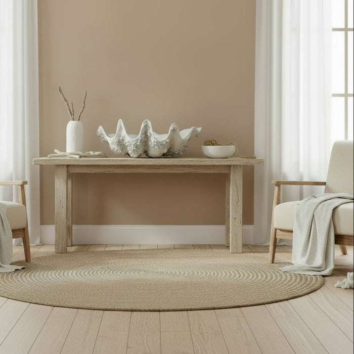 resin clam shell covered with barnacle coastal beach house decor 