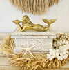 Brass Mermaid Figurine. - Luxe Coastal Home