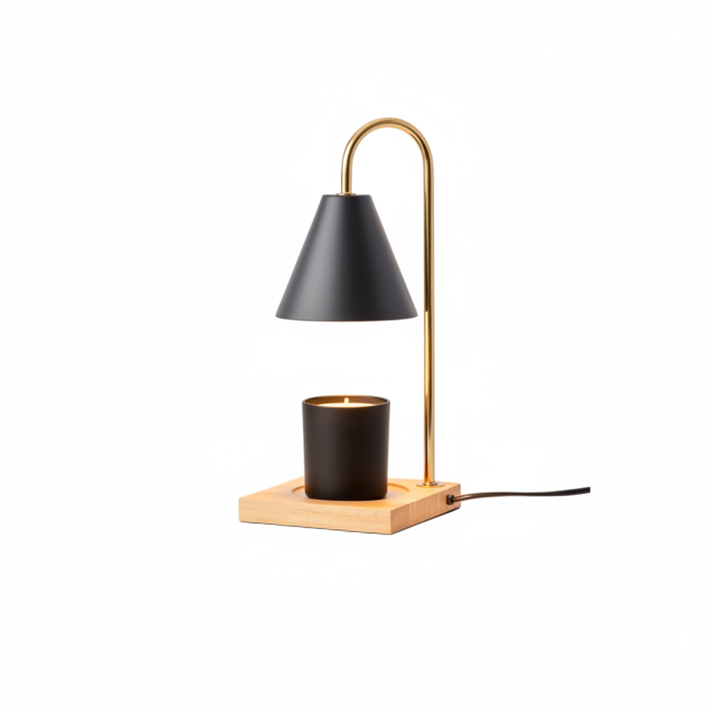 Luxe Signature Candle Warmer Lamp | Black