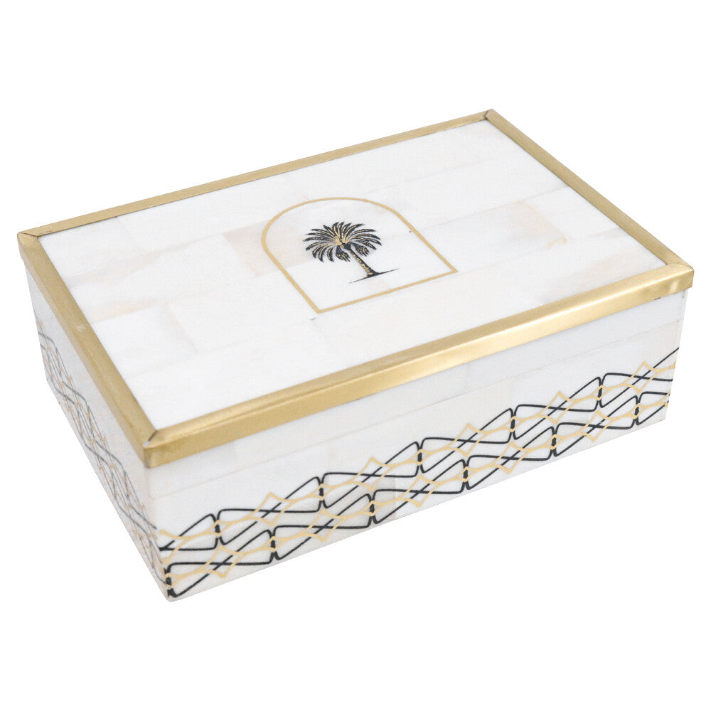 Palmera Palm Tree Trinket Box