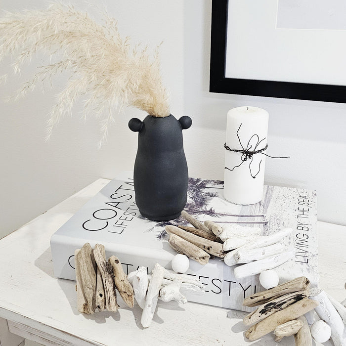 Charcoal Vase